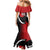 Custom Trinbago Cricket Knight Riders Mermaid Dress We Are TKR - Wonder Print Shop
