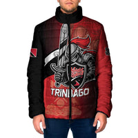 Custom Trinbago Cricket Knight Riders Padded Jacket We Are TKR - Wonder Print Shop