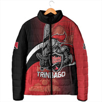 Custom Trinbago Cricket Knight Riders Padded Jacket We Are TKR - Wonder Print Shop