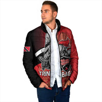 Custom Trinbago Cricket Knight Riders Padded Jacket We Are TKR - Wonder Print Shop