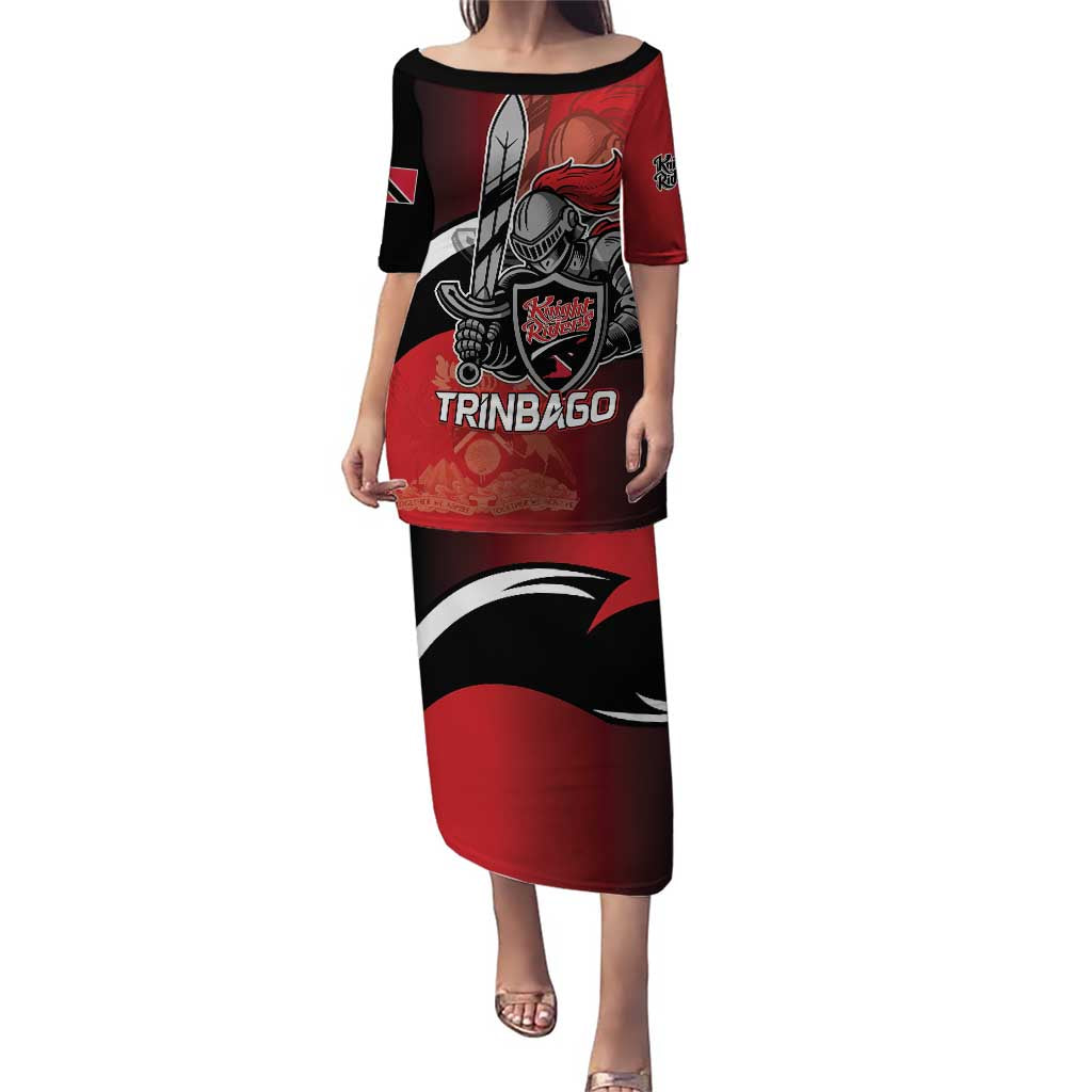 Custom Trinbago Cricket Knight Riders Puletasi We Are TKR - Wonder Print Shop