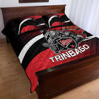Trinbago Cricket Knight Riders Quilt Bed Set We Are TKR - Wonder Print Shop