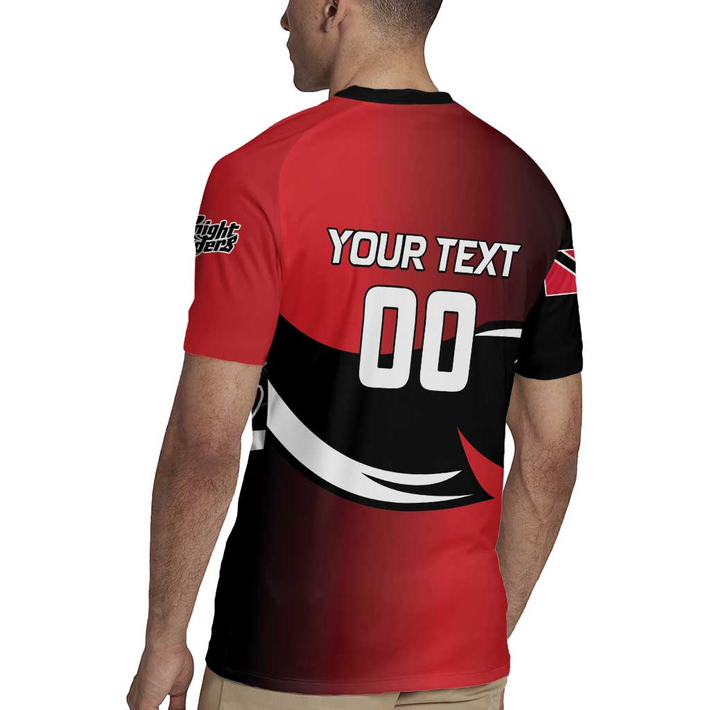 Custom Trinbago Cricket Knight Riders Rugby Jersey We Are TKR - Wonder Print Shop