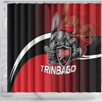 Trinbago Cricket Knight Riders Shower Curtain We Are TKR - Wonder Print Shop