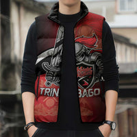 Custom Trinbago Cricket Knight Riders Sleeveless Puffer Jacket We Are TKR - Wonder Print Shop
