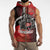 Custom Trinbago Cricket Knight Riders Sleeveless Zip Hoodie We Are TKR - Wonder Print Shop