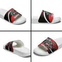 Trinbago Cricket Knight Riders Slide Sandals We Are TKR - Wonder Print Shop