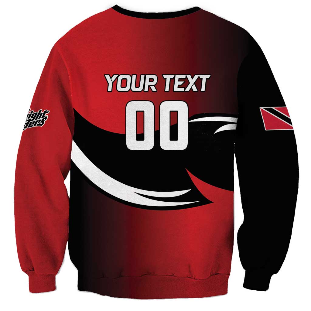 Custom Trinbago Cricket Knight Riders Sweatshirt We Are TKR - Wonder Print Shop