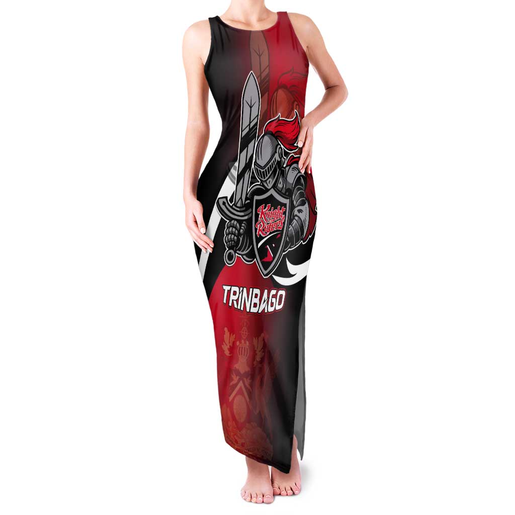 Custom Trinbago Cricket Knight Riders Tank Maxi Dress We Are TKR - Wonder Print Shop