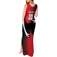 Custom Trinbago Cricket Knight Riders Tank Maxi Dress We Are TKR - Wonder Print Shop
