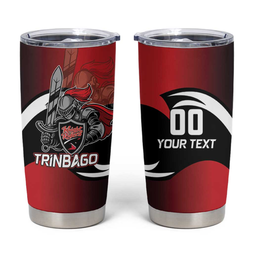 Custom Trinbago Cricket Knight Riders Tumbler Cup We Are TKR - Wonder Print Shop