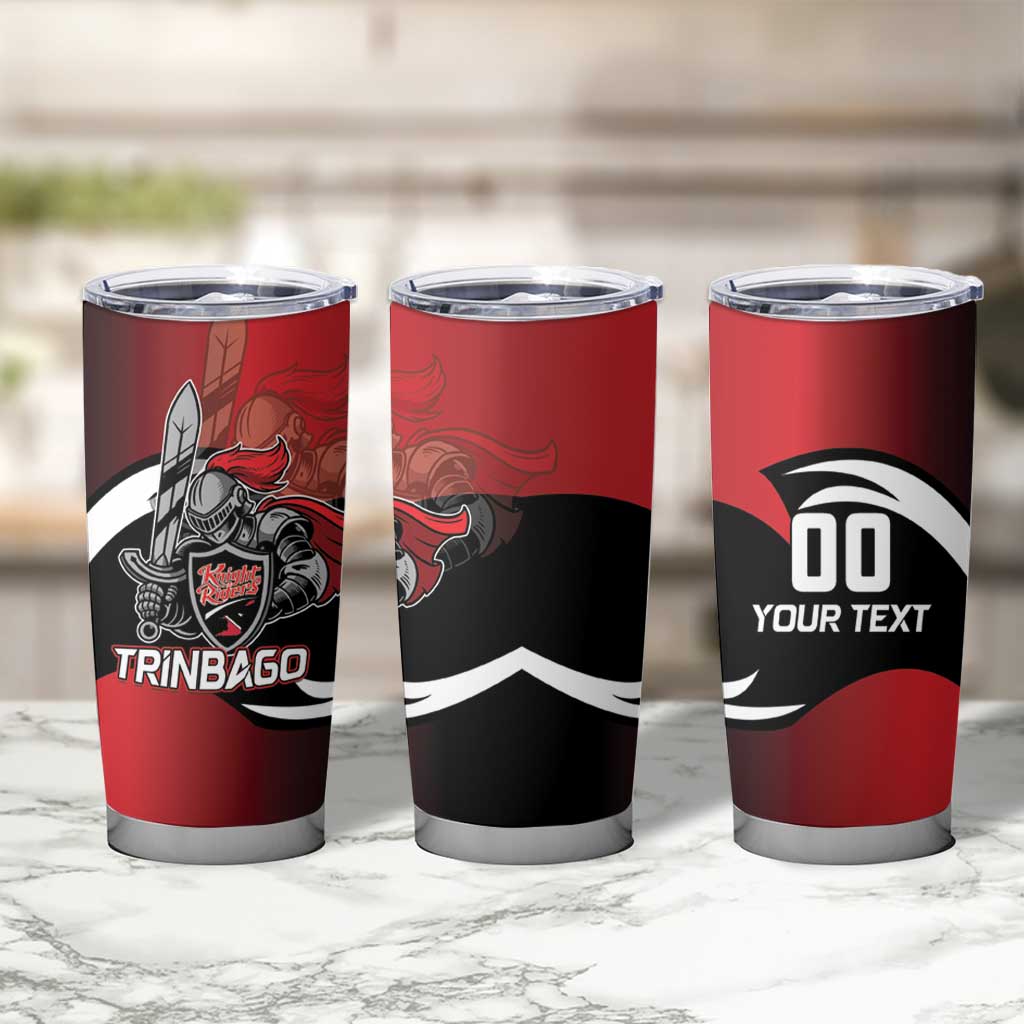 Custom Trinbago Cricket Knight Riders Tumbler Cup We Are TKR - Wonder Print Shop