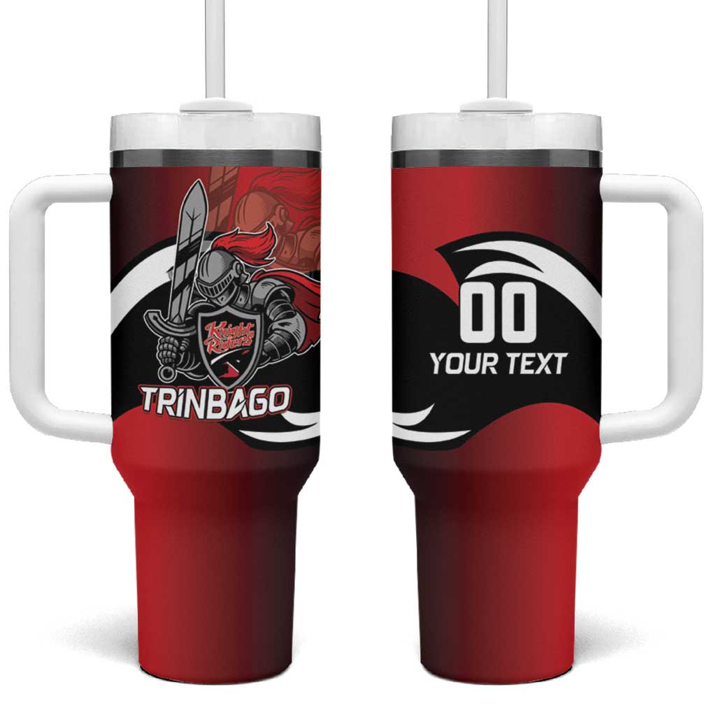Custom Trinbago Cricket Knight Riders Tumbler With Handle We Are TKR - Wonder Print Shop