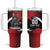 Custom Trinbago Cricket Knight Riders Tumbler With Handle We Are TKR - Wonder Print Shop