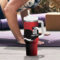 Custom Trinbago Cricket Knight Riders Tumbler With Handle We Are TKR - Wonder Print Shop