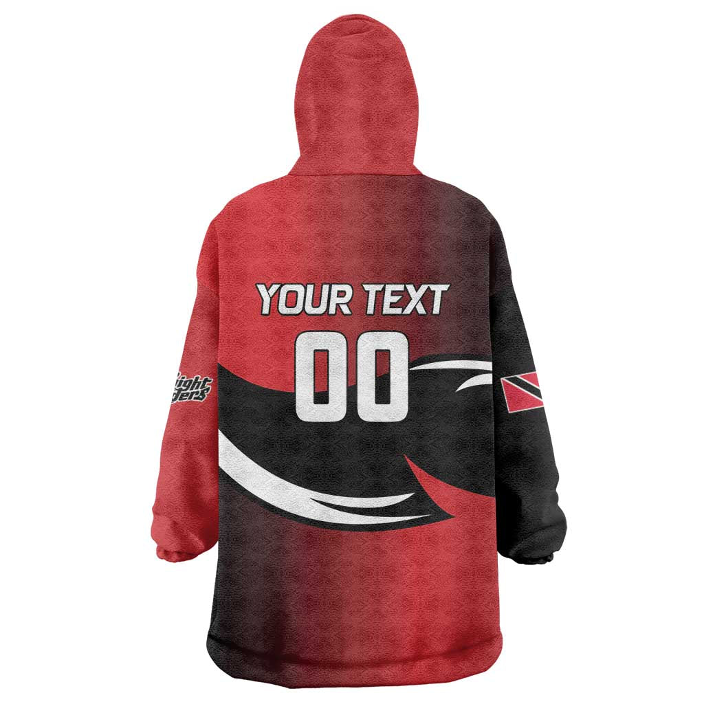 Custom Trinbago Cricket Knight Riders Wearable Blanket Hoodie We Are TKR - Wonder Print Shop