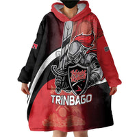 Custom Trinbago Cricket Knight Riders Wearable Blanket Hoodie We Are TKR - Wonder Print Shop