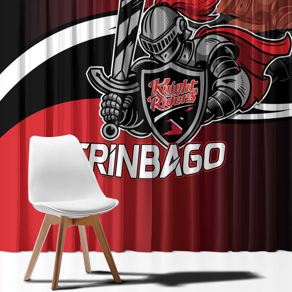 Trinbago Cricket Knight Riders Window Curtain We Are TKR - Wonder Print Shop