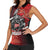 Custom Trinbago Cricket Knight Riders Women Sleeveless Polo Shirt We Are TKR - Wonder Print Shop