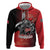 Custom Trinbago Cricket Knight Riders Zip Hoodie We Are TKR - Wonder Print Shop