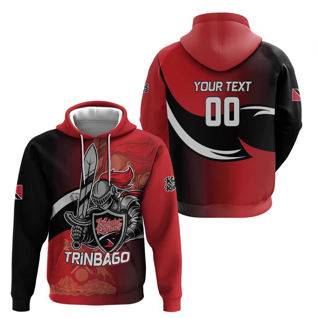 Custom Trinbago Cricket Knight Riders Zip Hoodie We Are TKR - Wonder Print Shop
