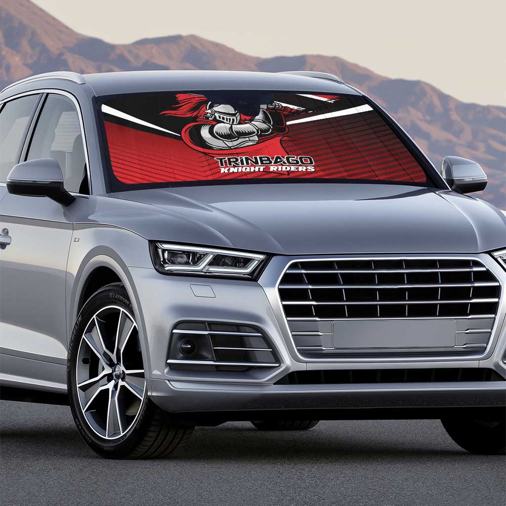 Knight Riders Trinbago Cricket Auto Sun Shade Play Fight Win Repeat - Wonder Print Shop