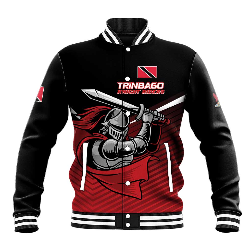 Custom Knight Riders Trinbago Cricket Baseball Jacket Play Fight Win Repeat LT01