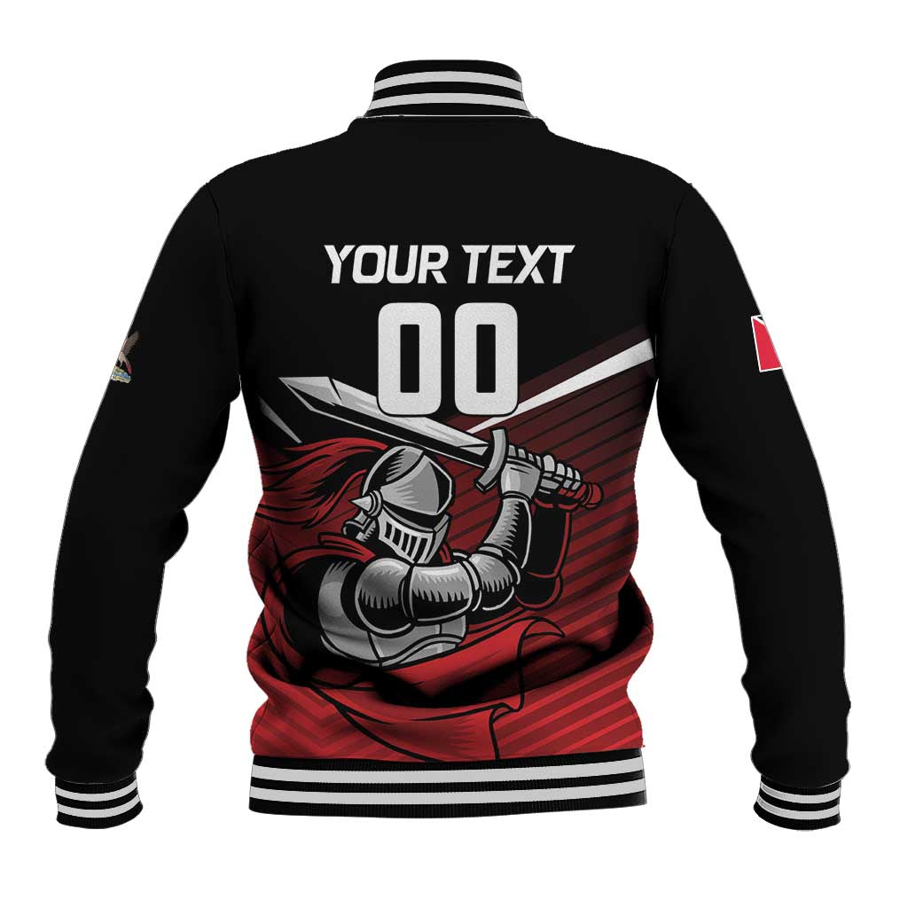 Custom Knight Riders Trinbago Cricket Baseball Jacket Play Fight Win Repeat LT01