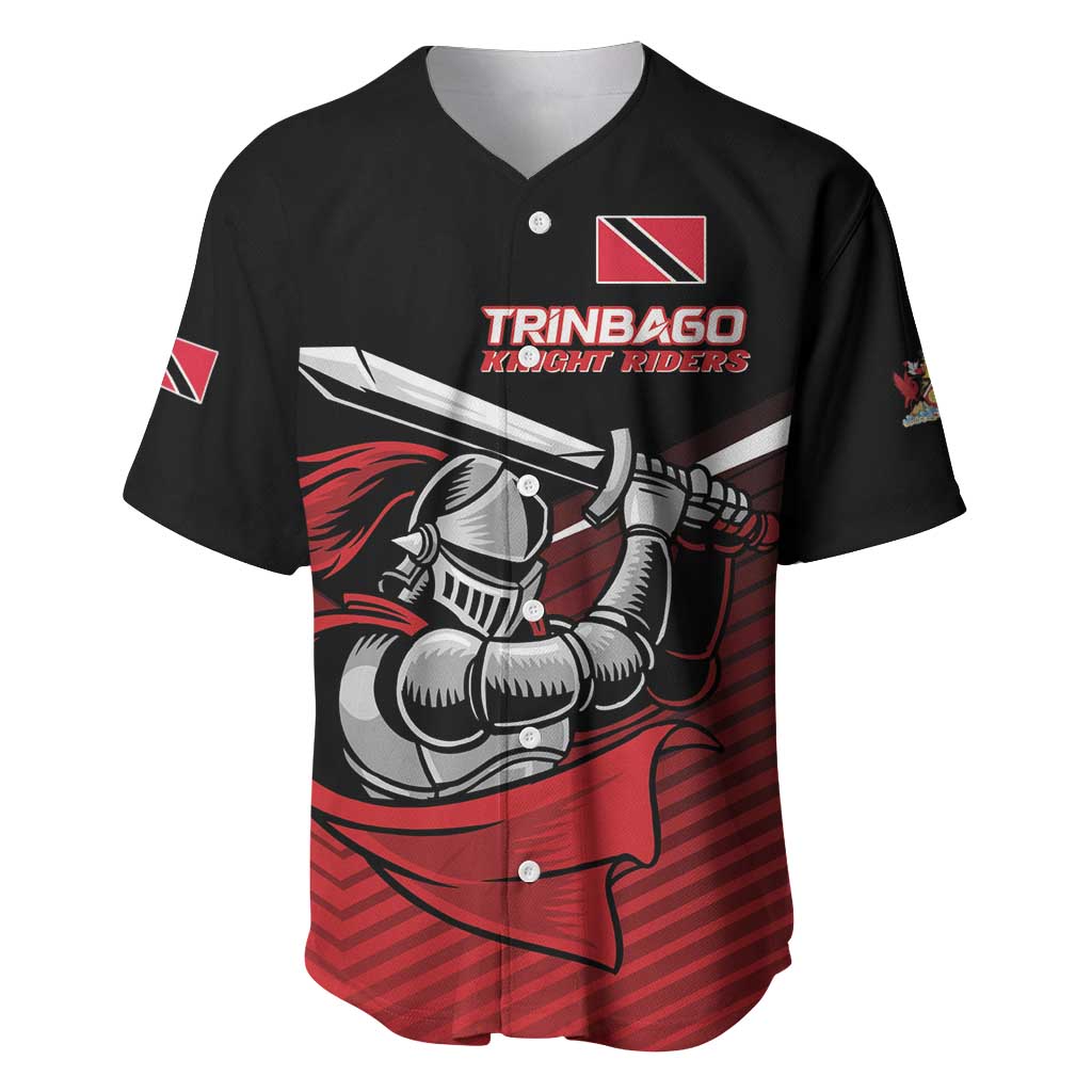 Custom Knight Riders Trinbago Cricket Baseball Jersey Play Fight Win Repeat LT01