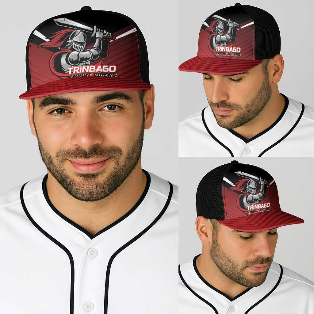 Knight Riders Trinbago Cricket Baseball Net Cap Play Fight Win Repeat LT01
