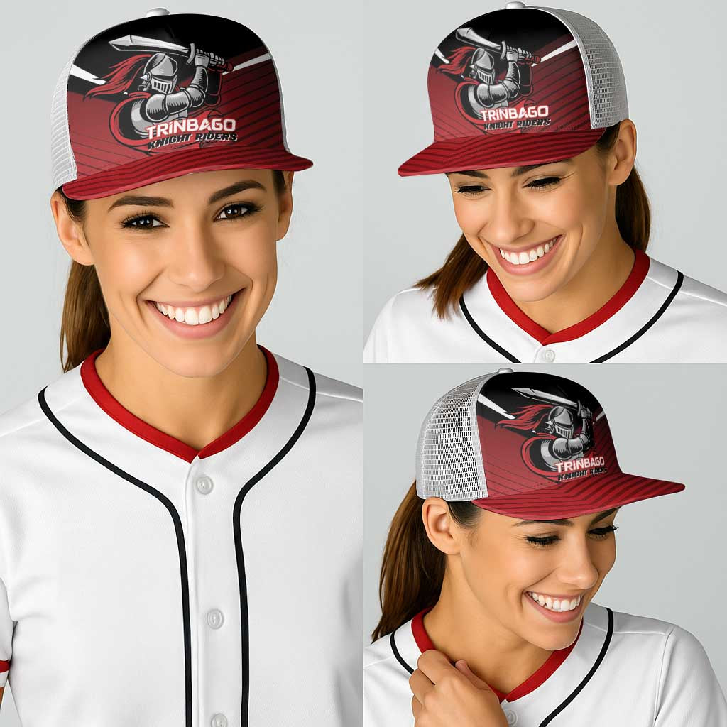 Knight Riders Trinbago Cricket Baseball Net Cap Play Fight Win Repeat LT01