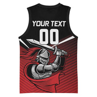 Custom Knight Riders Trinbago Cricket Basketball Jersey Play Fight Win Repeat - Wonder Print Shop