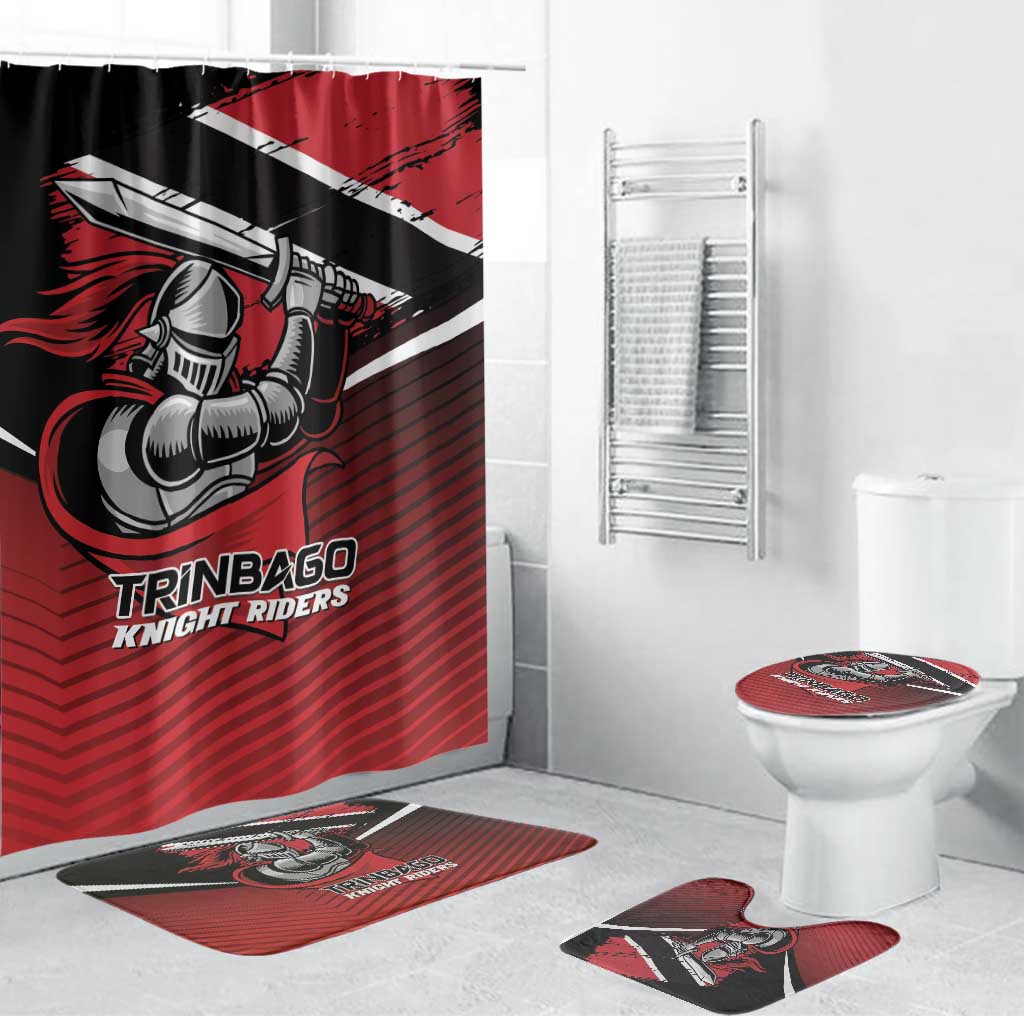 Knight Riders Trinbago Cricket Bathroom Set Play Fight Win Repeat - Wonder Print Shop
