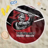 Knight Riders Trinbago Cricket Beach Blanket Play Fight Win Repeat LT01