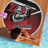 Knight Riders Trinbago Cricket Beach Blanket Play Fight Win Repeat LT01