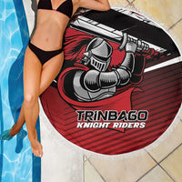 Knight Riders Trinbago Cricket Beach Blanket Play Fight Win Repeat LT01