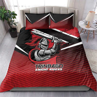Knight Riders Trinbago Cricket Bedding Set Play Fight Win Repeat LT01