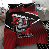 Knight Riders Trinbago Cricket Bedding Set Play Fight Win Repeat LT01