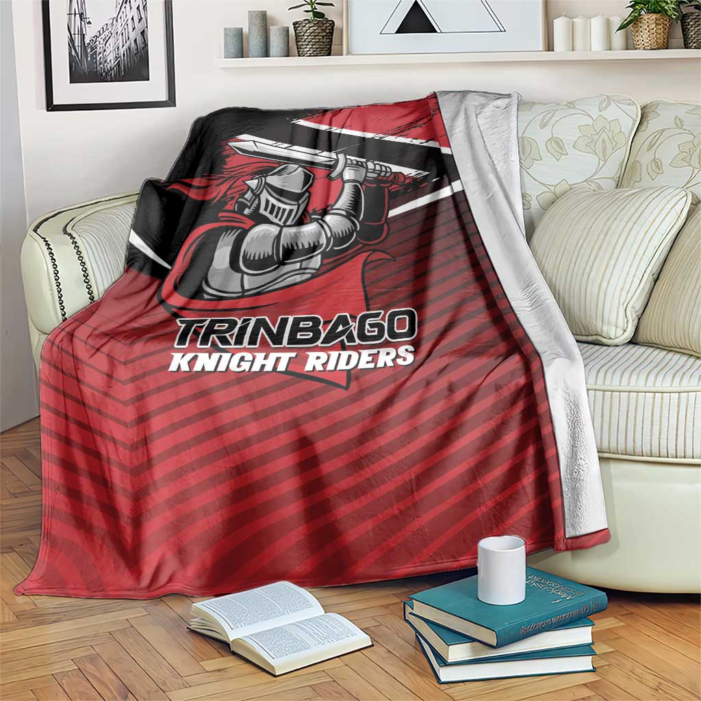 Knight Riders Trinbago Cricket Blanket Play Fight Win Repeat LT01