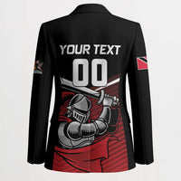 Custom Knight Riders Trinbago Cricket Blazer Play Fight Win Repeat - Wonder Print Shop