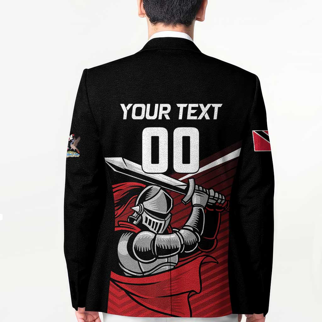 Custom Knight Riders Trinbago Cricket Blazer Play Fight Win Repeat - Wonder Print Shop
