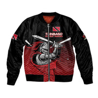 Custom Knight Riders Trinbago Cricket Bomber Jacket Play Fight Win Repeat LT01