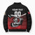Custom Knight Riders Trinbago Cricket Bomber Puffer Jacket Play Fight Win Repeat - Wonder Print Shop