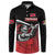 Custom Knight Riders Trinbago Cricket Button Sweatshirt Play Fight Win Repeat LT01