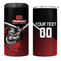 Custom Knight Riders Trinbago Cricket 4 in 1 Can Cooler Tumbler Play Fight Win Repeat LT01