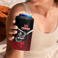 Custom Knight Riders Trinbago Cricket 4 in 1 Can Cooler Tumbler Play Fight Win Repeat LT01