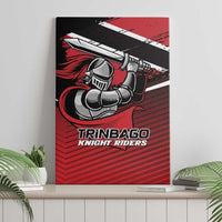 Knight Riders Trinbago Cricket Canvas Wall Art Play Fight Win Repeat LT01