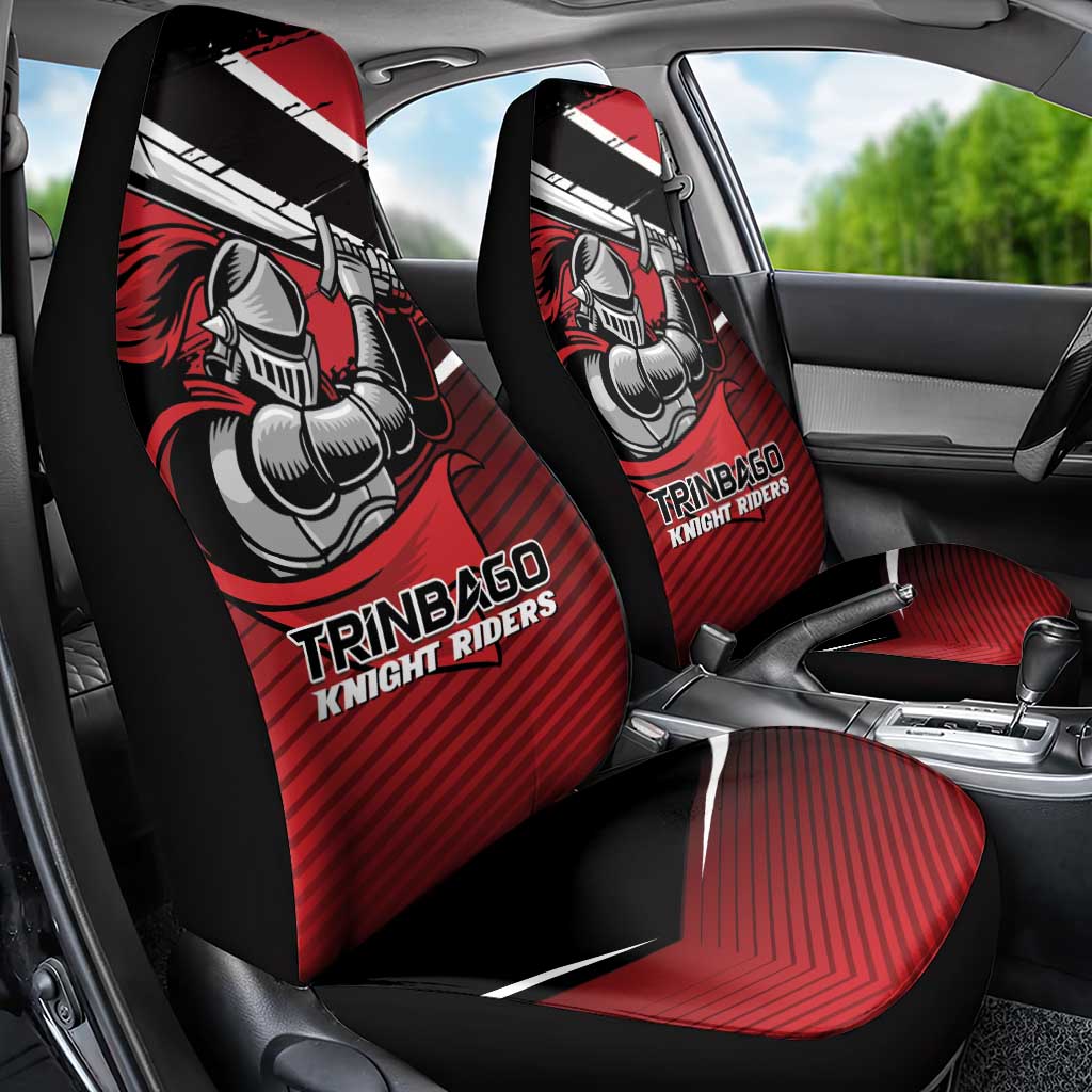 Knight Riders Trinbago Cricket Car Seat Cover Play Fight Win Repeat LT01