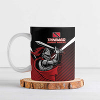 Custom Knight Riders Trinbago Cricket Ceramic Mug Play Fight Win Repeat - Wonder Print Shop