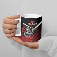 Custom Knight Riders Trinbago Cricket Ceramic Mug Play Fight Win Repeat - Wonder Print Shop
